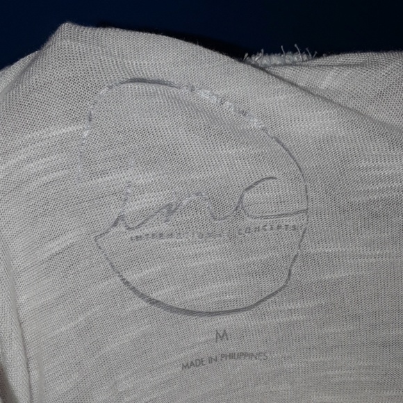 INC International Concepts White Sequin Dolman Top - Picture 8 of 8